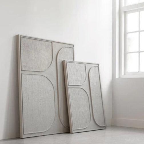 Must Living Wandpaneel Lorcan Cream Large - Wandpaneel - MUST Living - livinglovely.nl