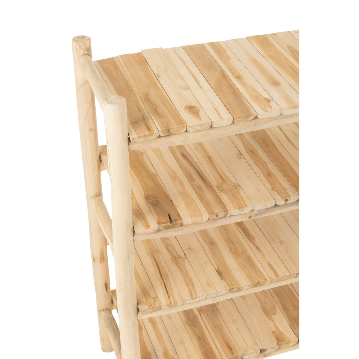 Estantería Ranch de madera de teca natural J-Line