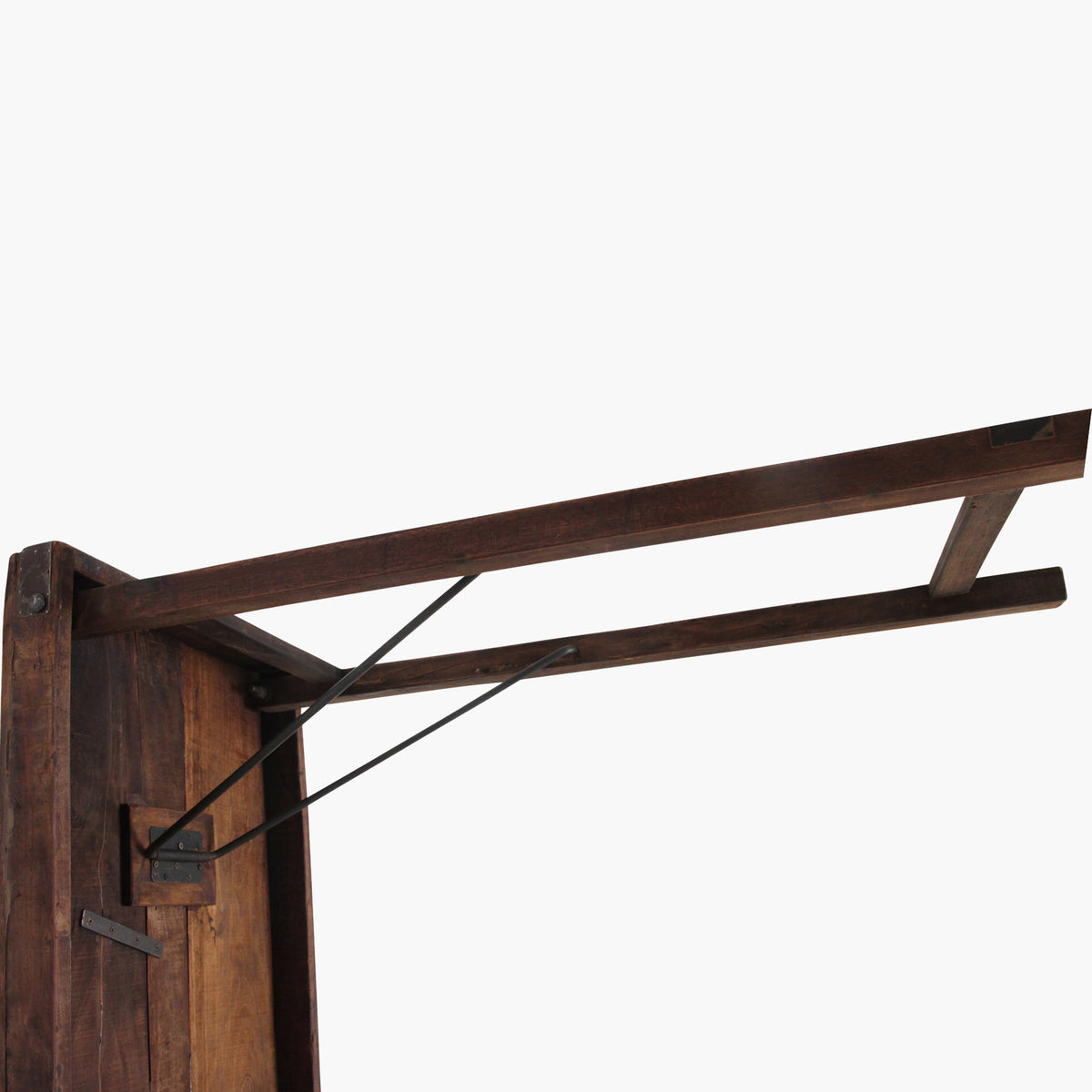 Mesa de mercado plegable marrón Raw Materials