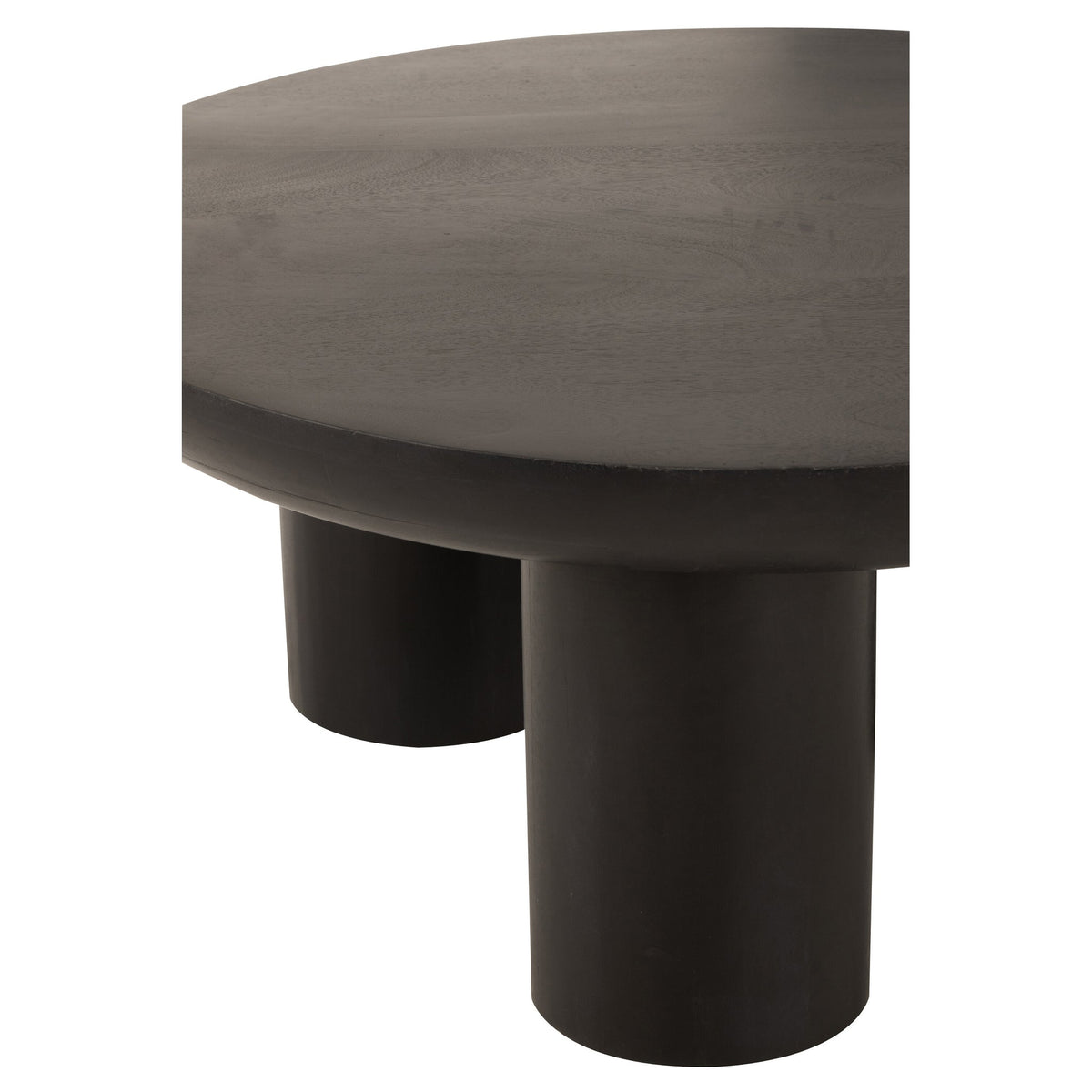Mesa de centro Trío Madera de mango Negro J-Line