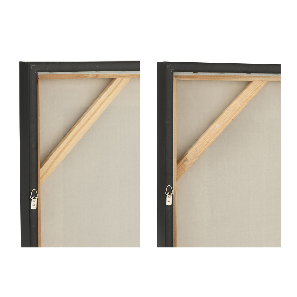 Set de 2 cuadros Lame Acryl Ecru/Taupe de J-Line