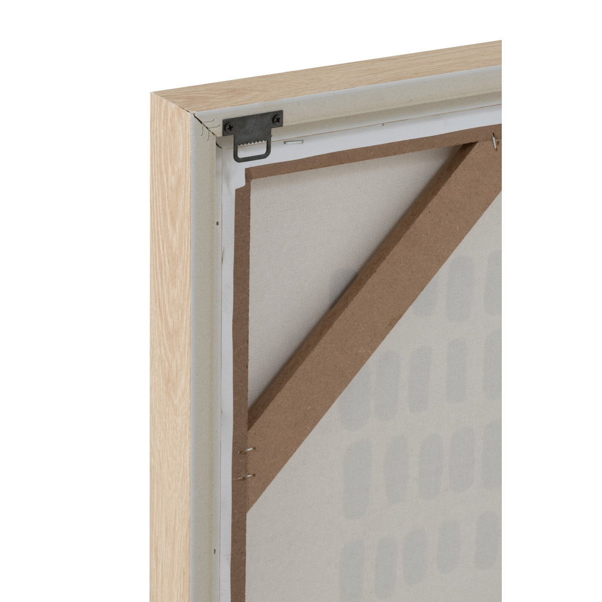 Set de 3 cuadros Lines Canvas blancos de J-Line