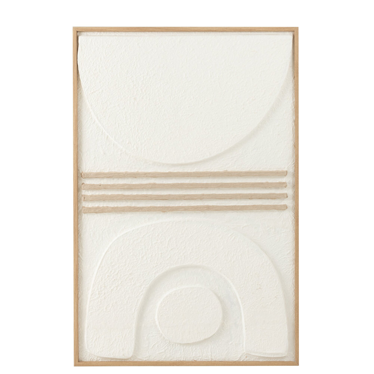 Cuadro Thibault Papel Blanco/Beige J-Line
