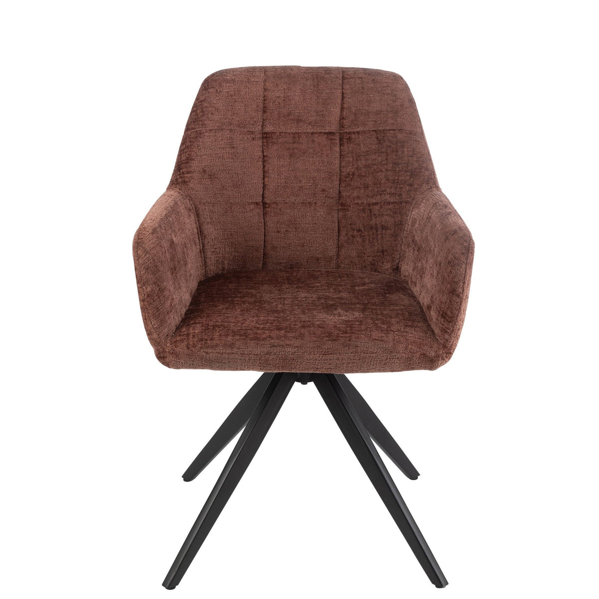 Silla Louna Hierro/Acrílico Marrón J-Line
