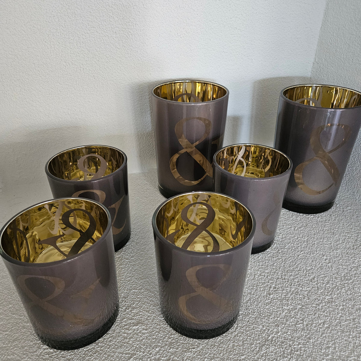 Windlicht & Taupe 12cm - Windlicht - Mars & More - livinglovely.nl