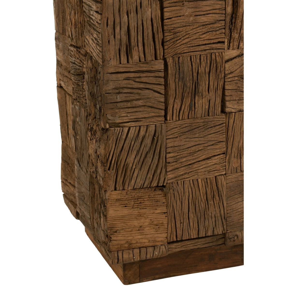 Columna de Madera Reciclada Natural Mediana J-Line