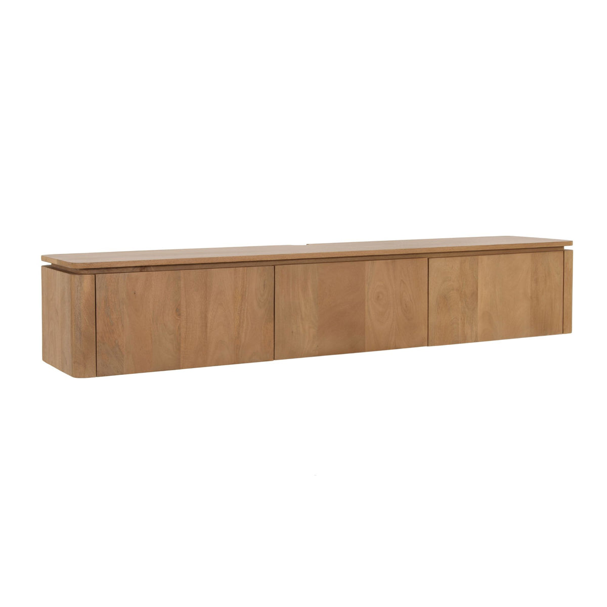 Zwevend TV-meubel Dallas van Starfurn, wandmodel van 35 cm diep en 30 cm hoog