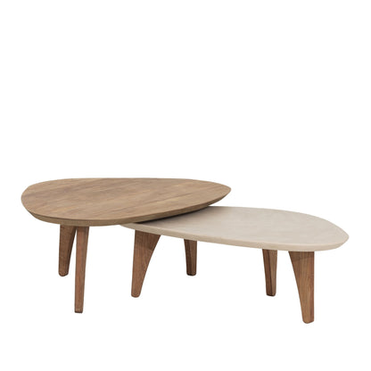 DTP Home Bliss mortex Mesa de centro Pebble
