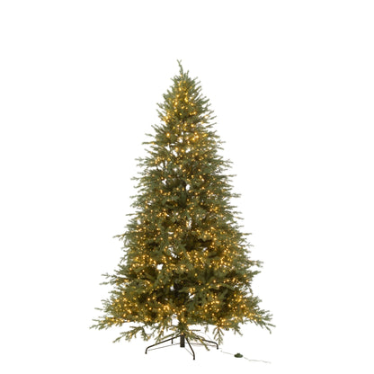 Árbol de Navidad 3000 LED Artificial Verde Oscuro Grande H225cm J-Line