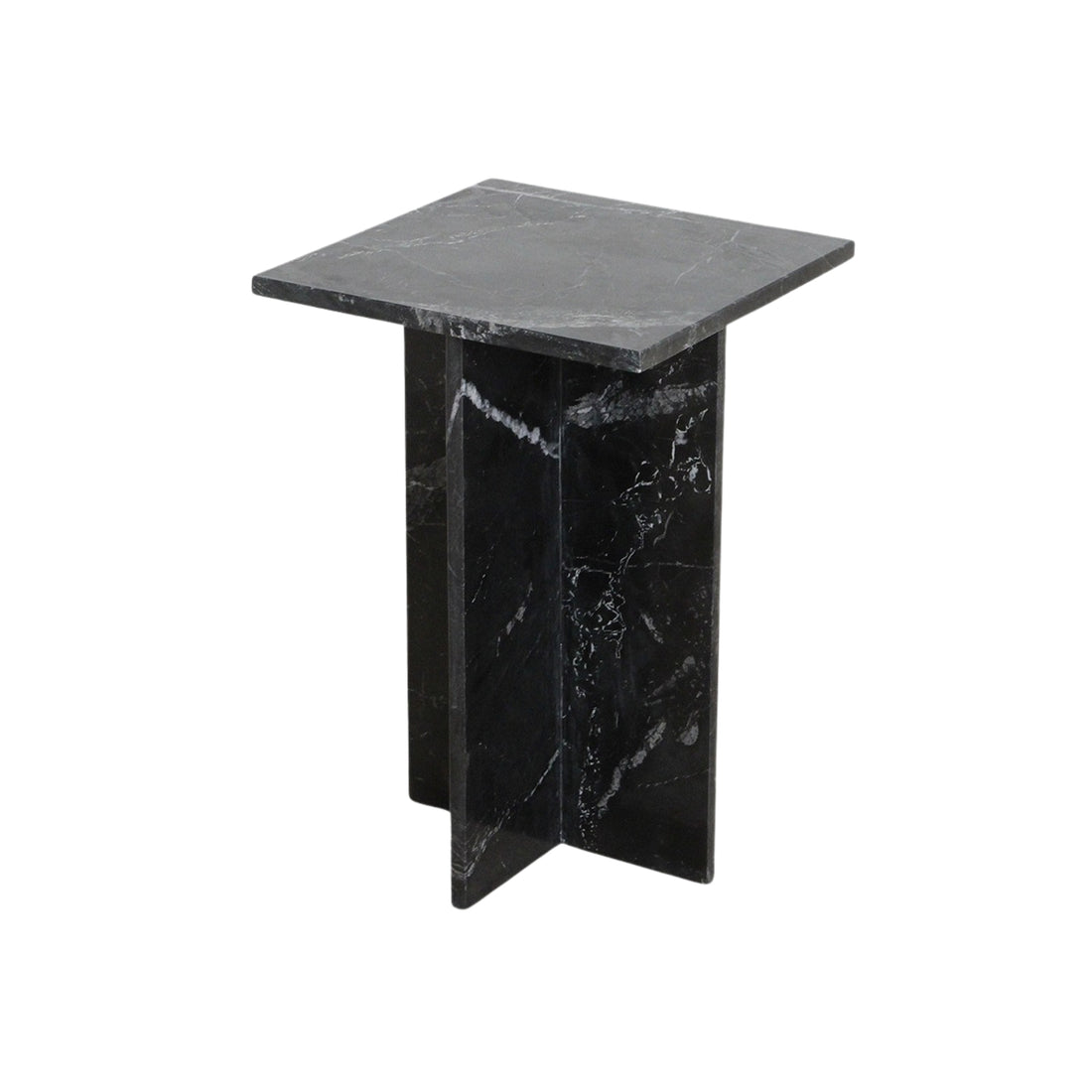 Mesa auxiliar Shanghai Mármol Negro Raw Materials