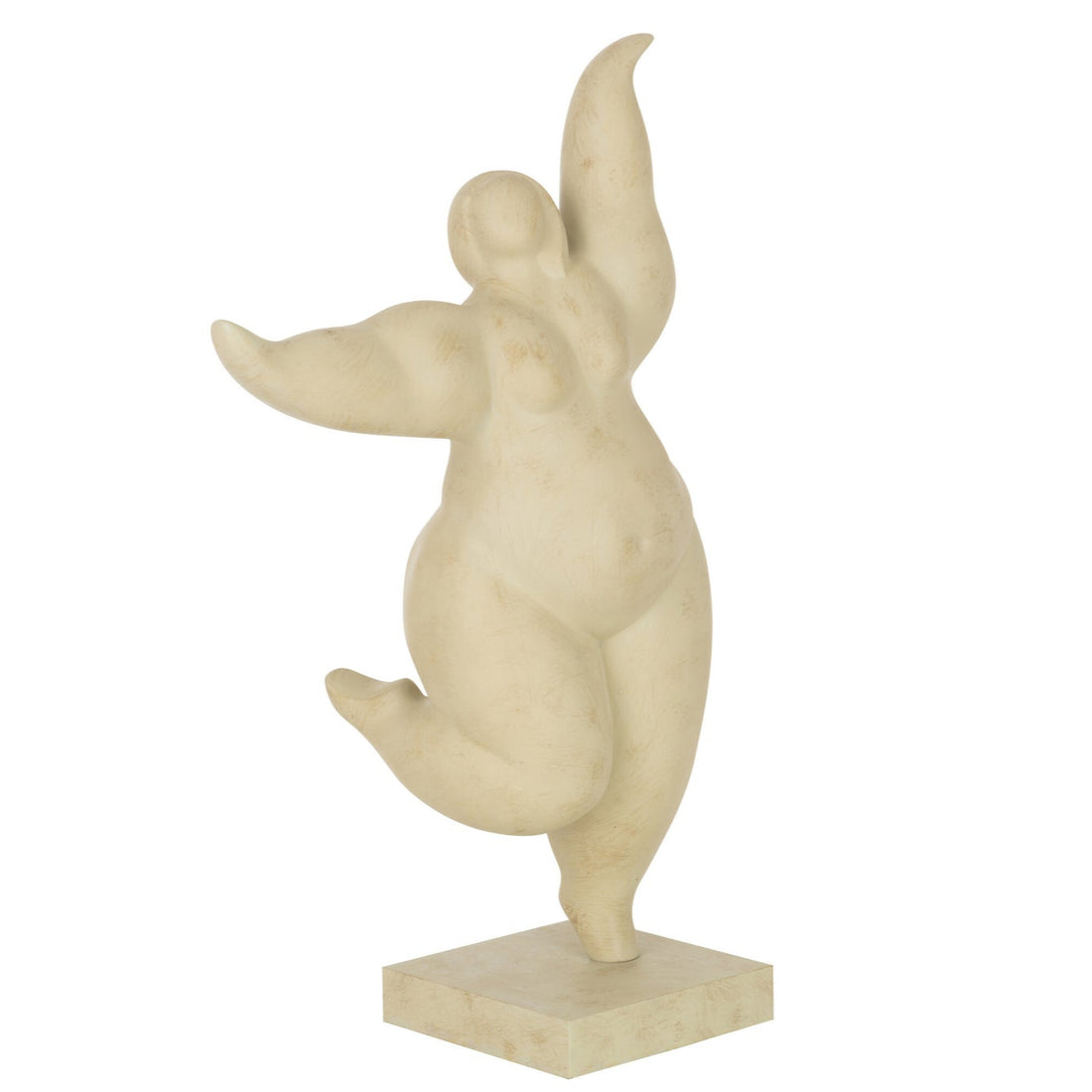Figura Delphine Poly Beige H52cm J-Line