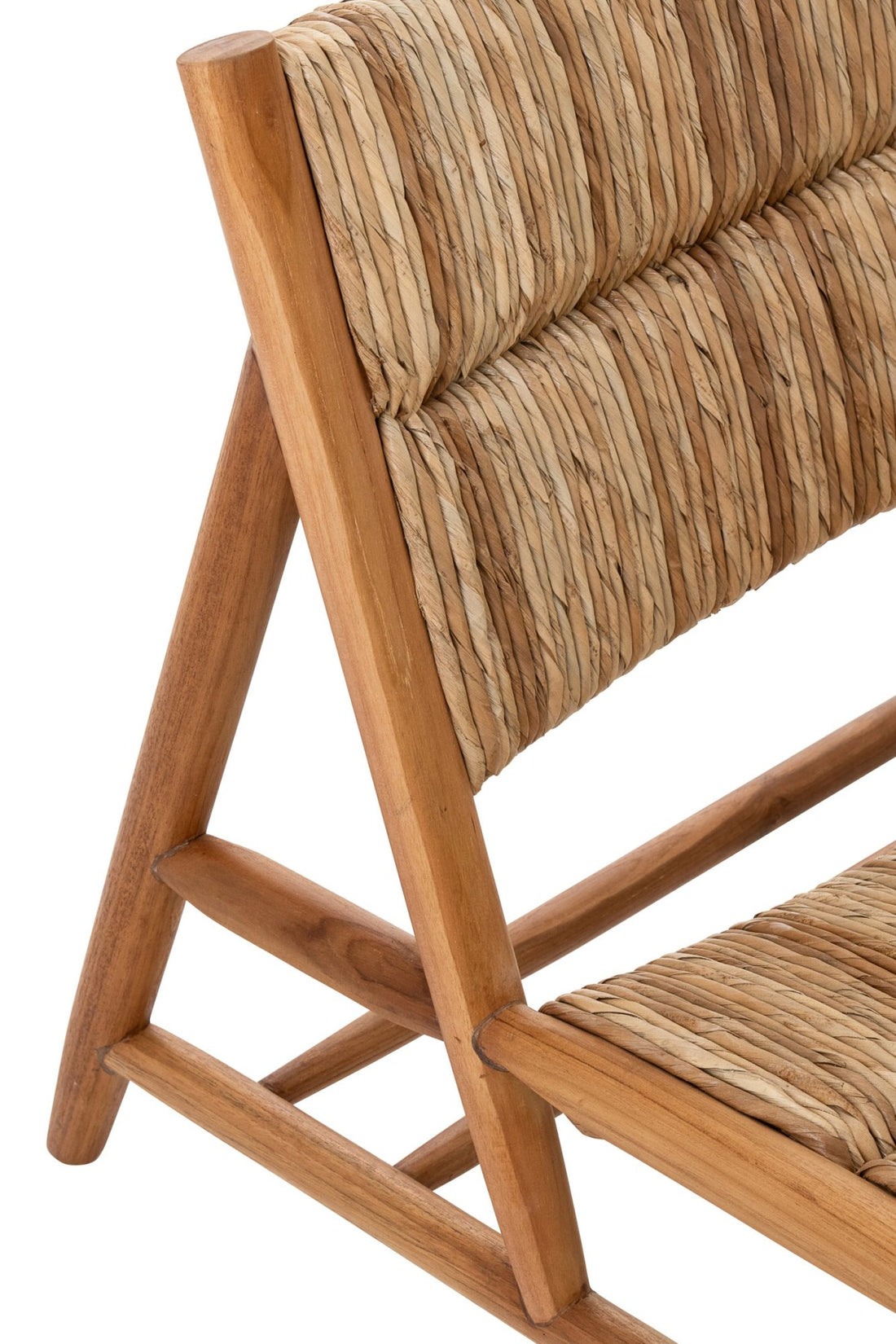Sillón de madera de teca natural J-Line