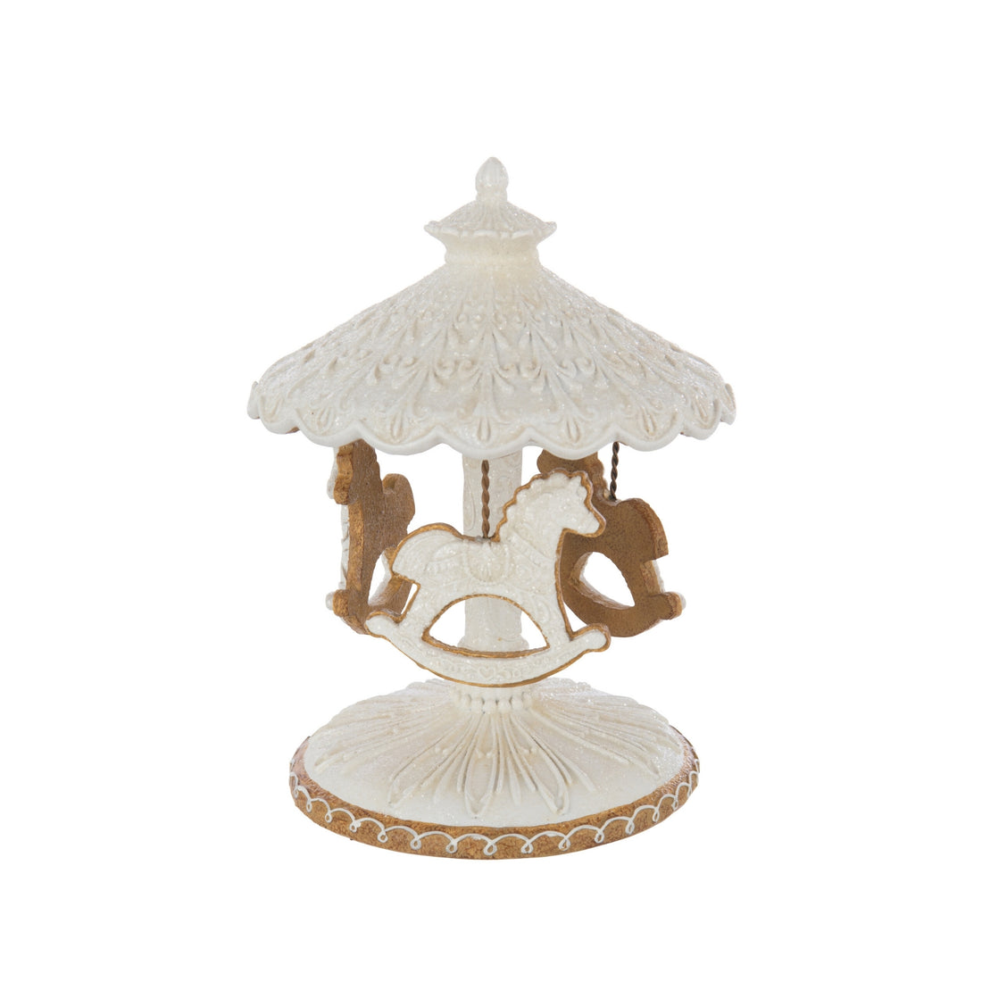 Molino giratorio de pan de jengibre Cal Beige/Blanco J-Line