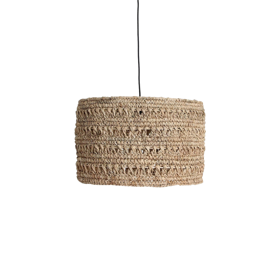 Lámpara colgante Herba Natural Mediana Ø40cm Materias primas