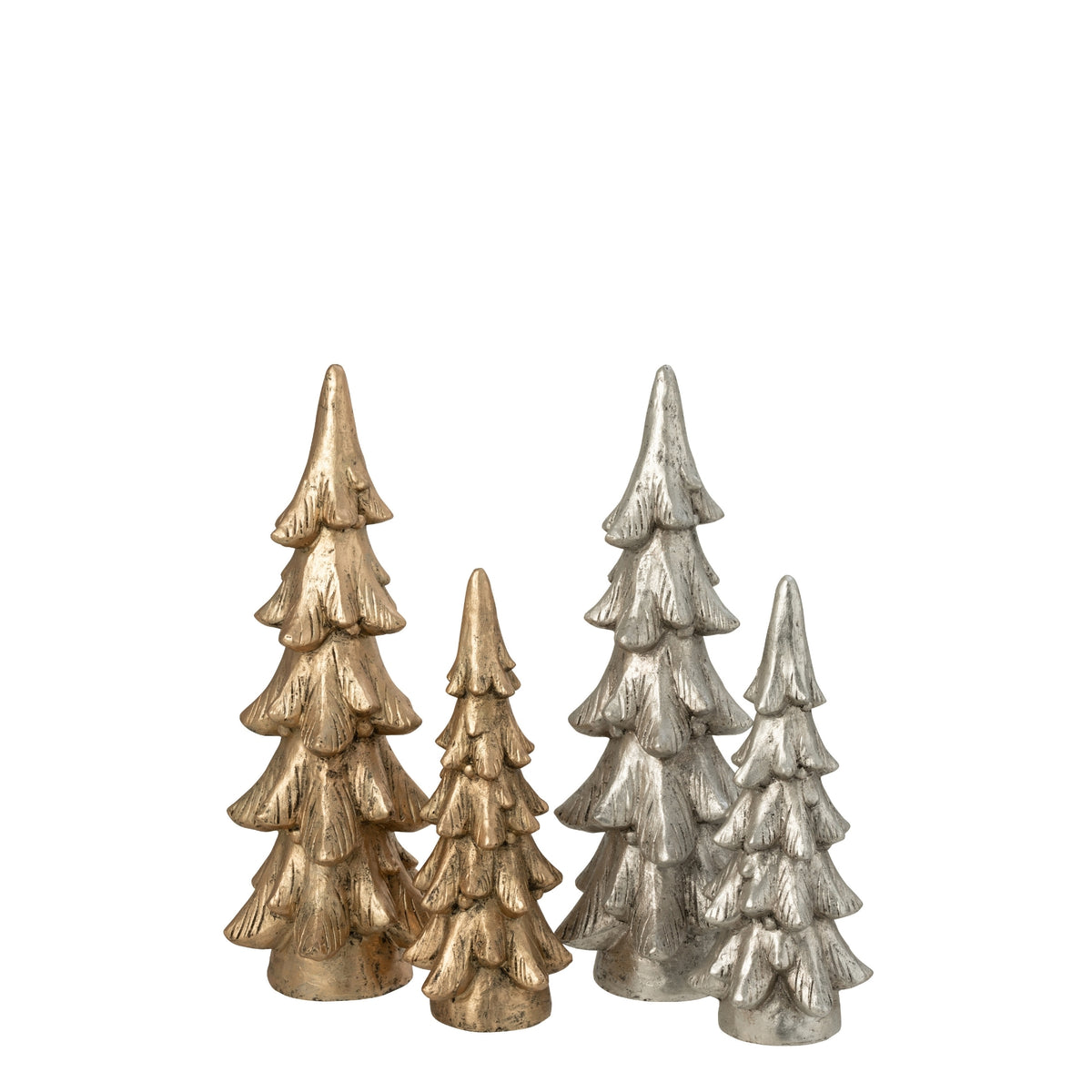 Base redonda para árbol de Navidad, color dorado, de magnesio, H74 cm, grande J-Line