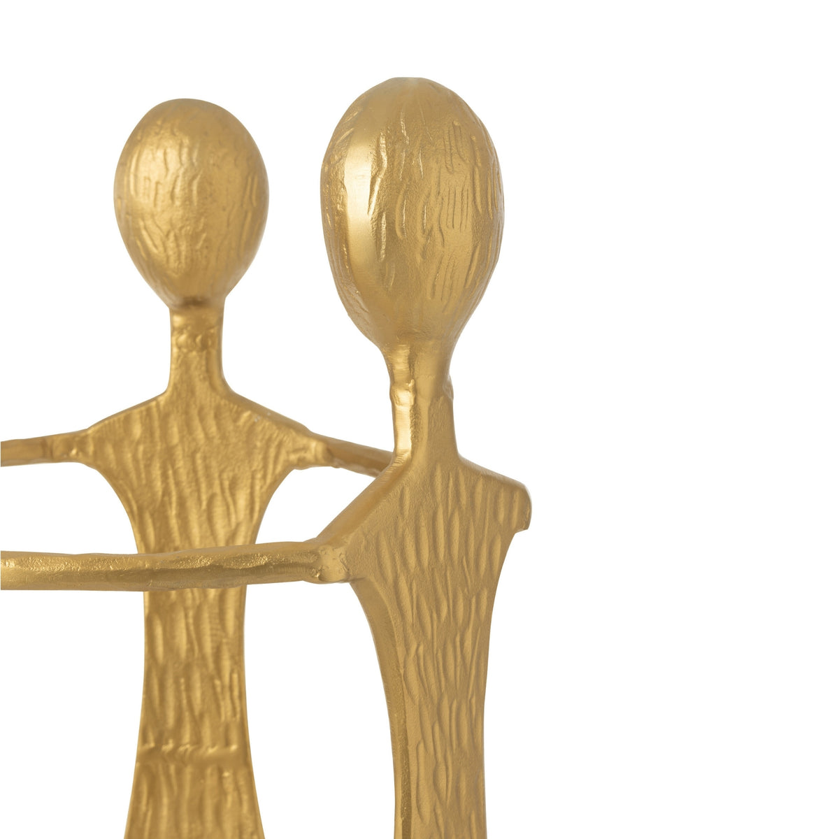 Figura 3 Hombre Acero Inoxidable Dorado H150cm J-Line