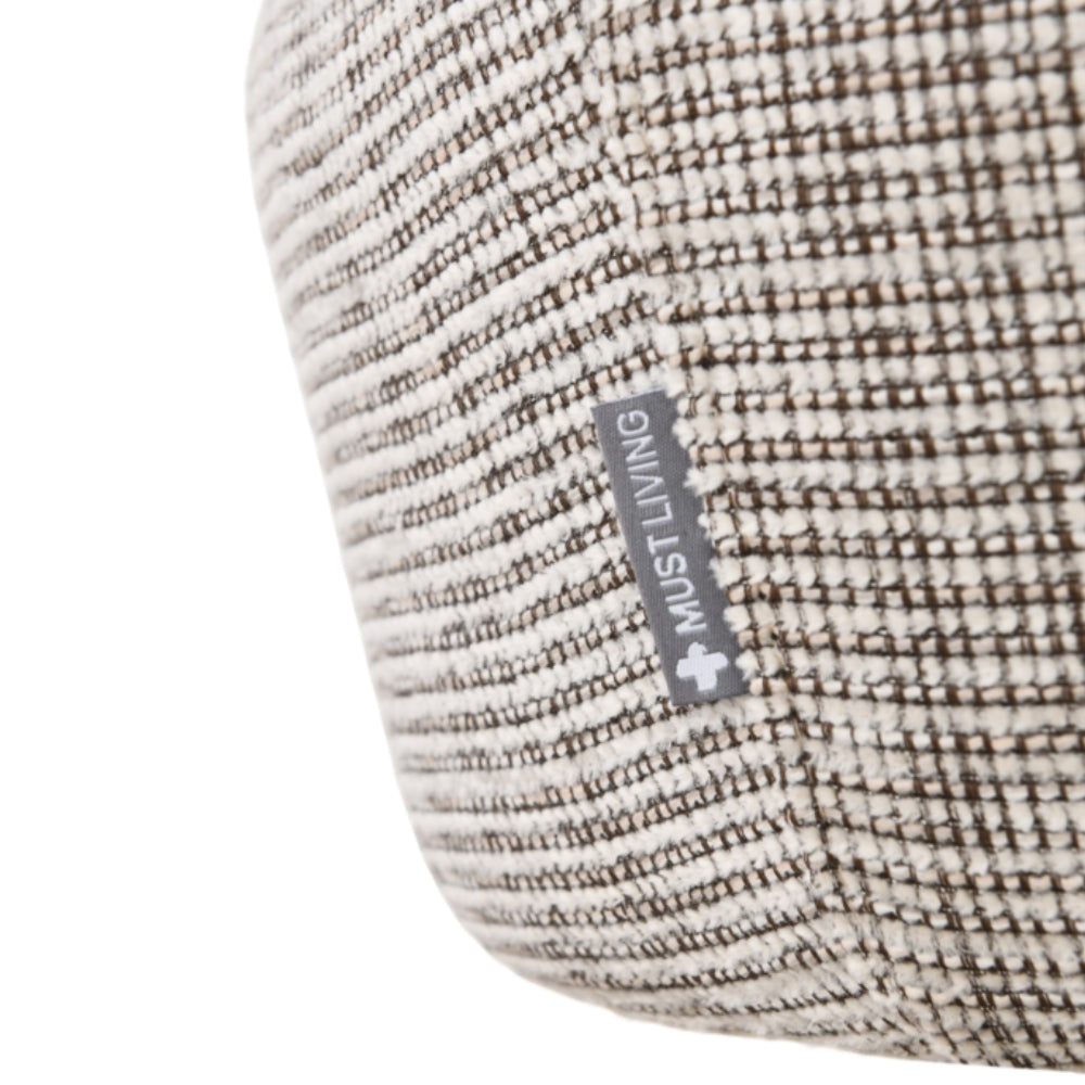 MUST Living Silla de comedor giratoria Clooney Beige