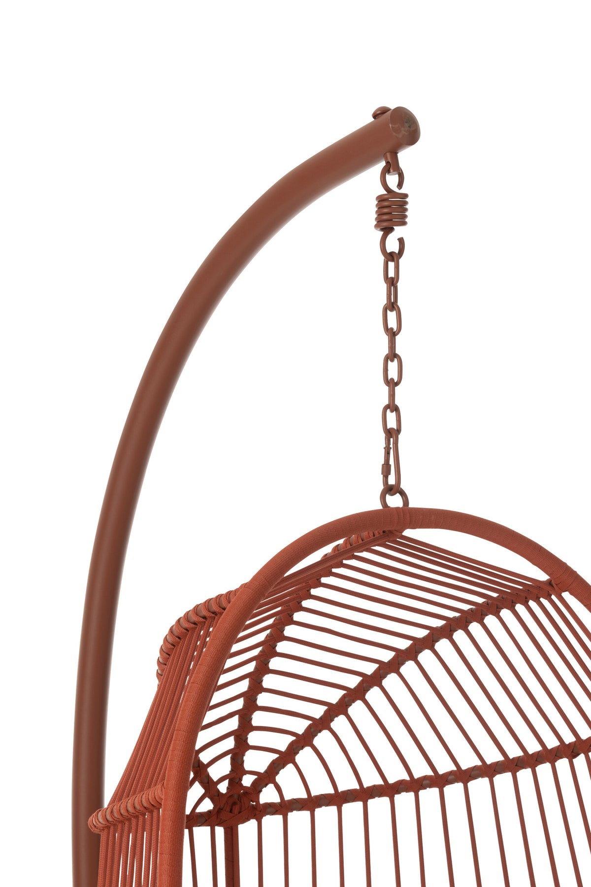 Silla colgante Egga Metal/Cuerda Roja J-Line