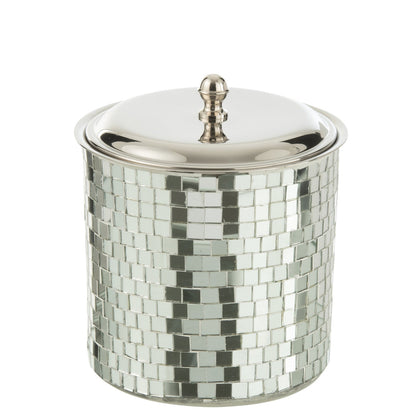 Cubo de hielo Mosaico Acero Inoxidable Plateado  J-Line