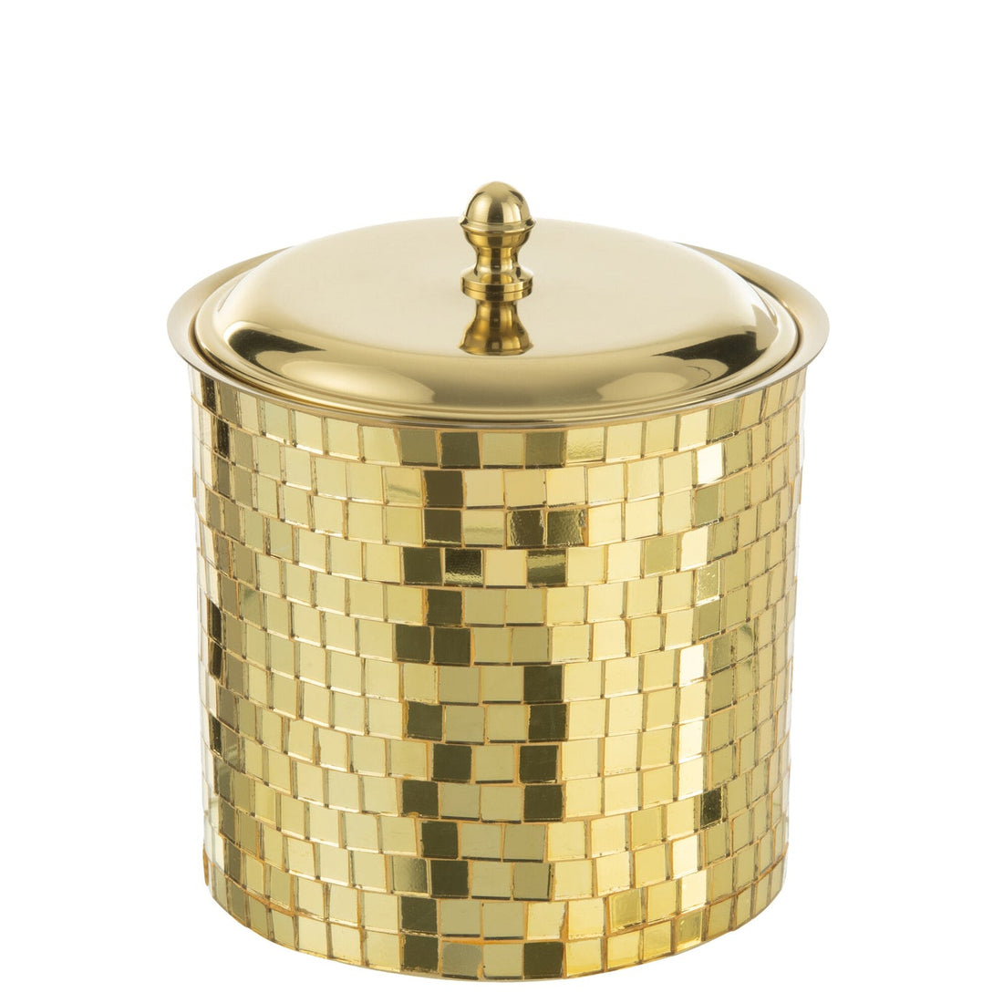 Cubo de hielo Mosaico Acero Inoxidable Dorado J-Line
