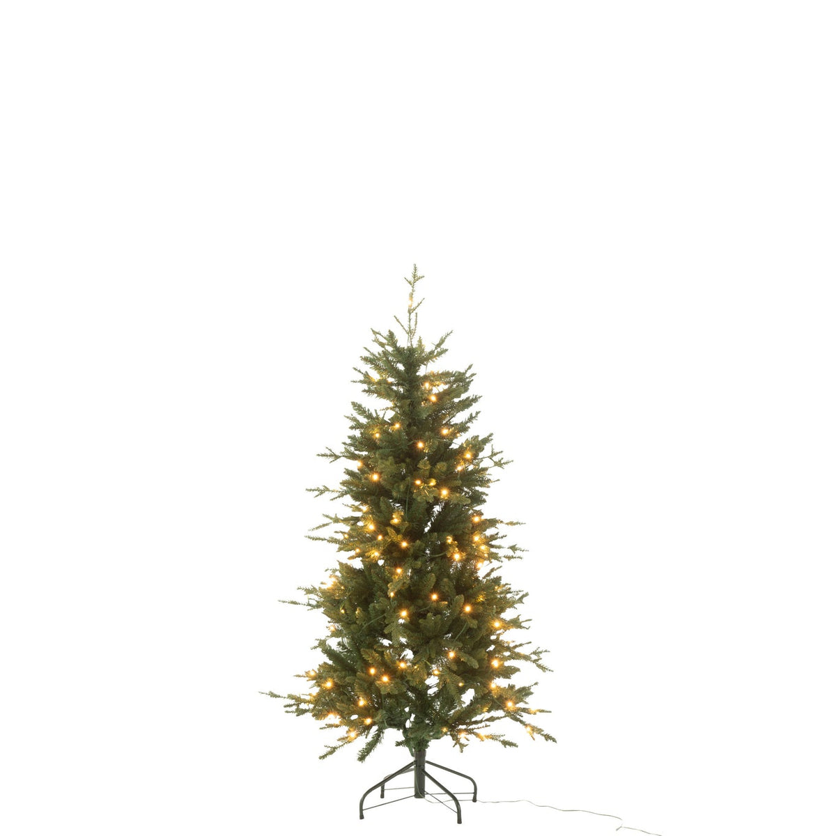 Árbol de Navidad 160 LED Artificial Verde Oscuro Pequeño J-Line