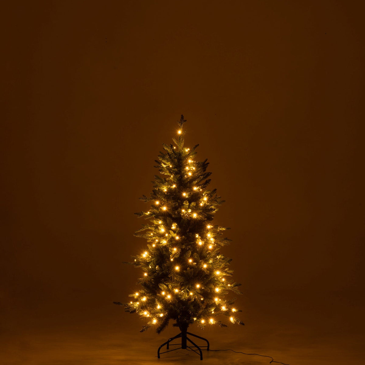 Árbol de Navidad 160 LED Artificial Verde Oscuro Pequeño J-Line