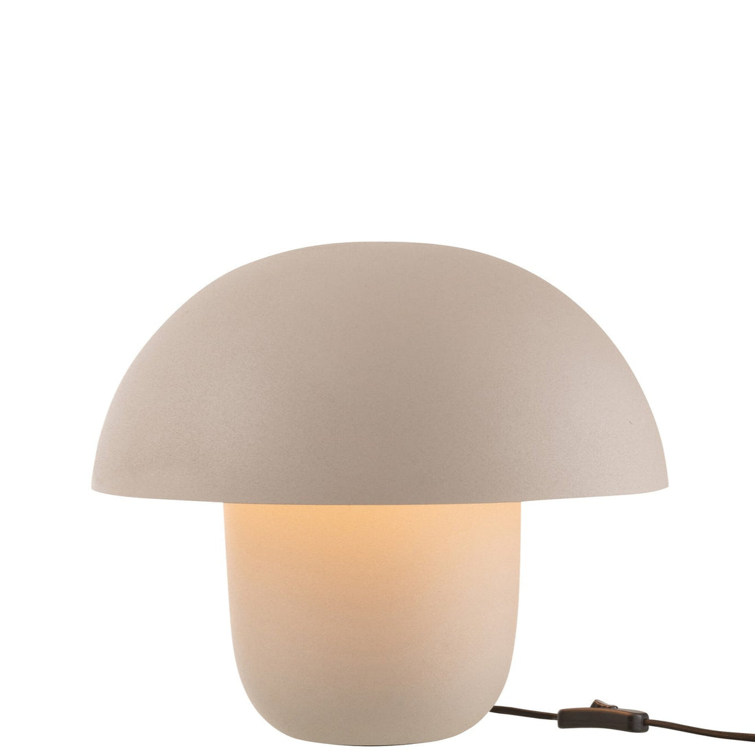 Lámpara de mesa Metal Beige Mediana J-Line