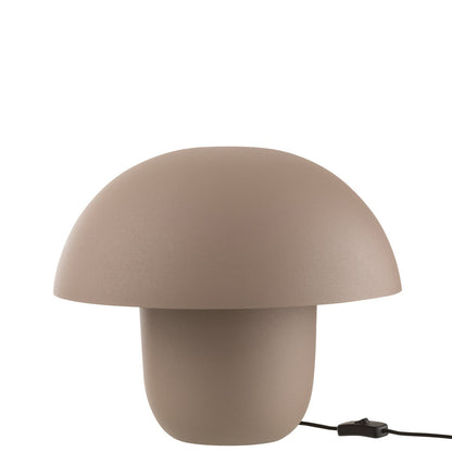 Lámpara de mesa Metal Taupe Mediana J-Line
