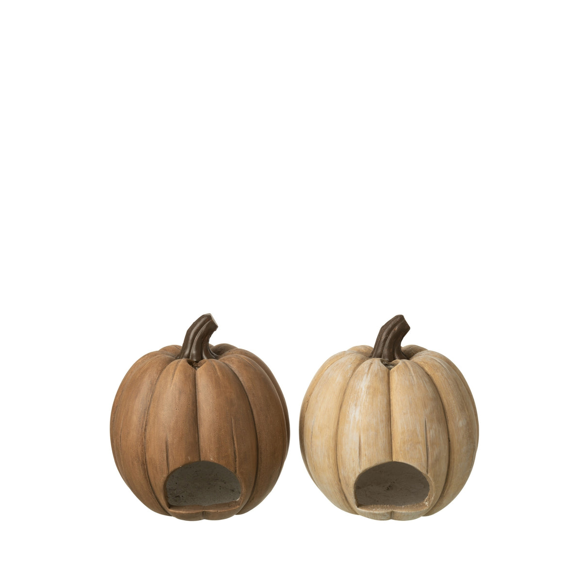 Set de 2 portavelas de calabaza para Halloween XL de J-Line
