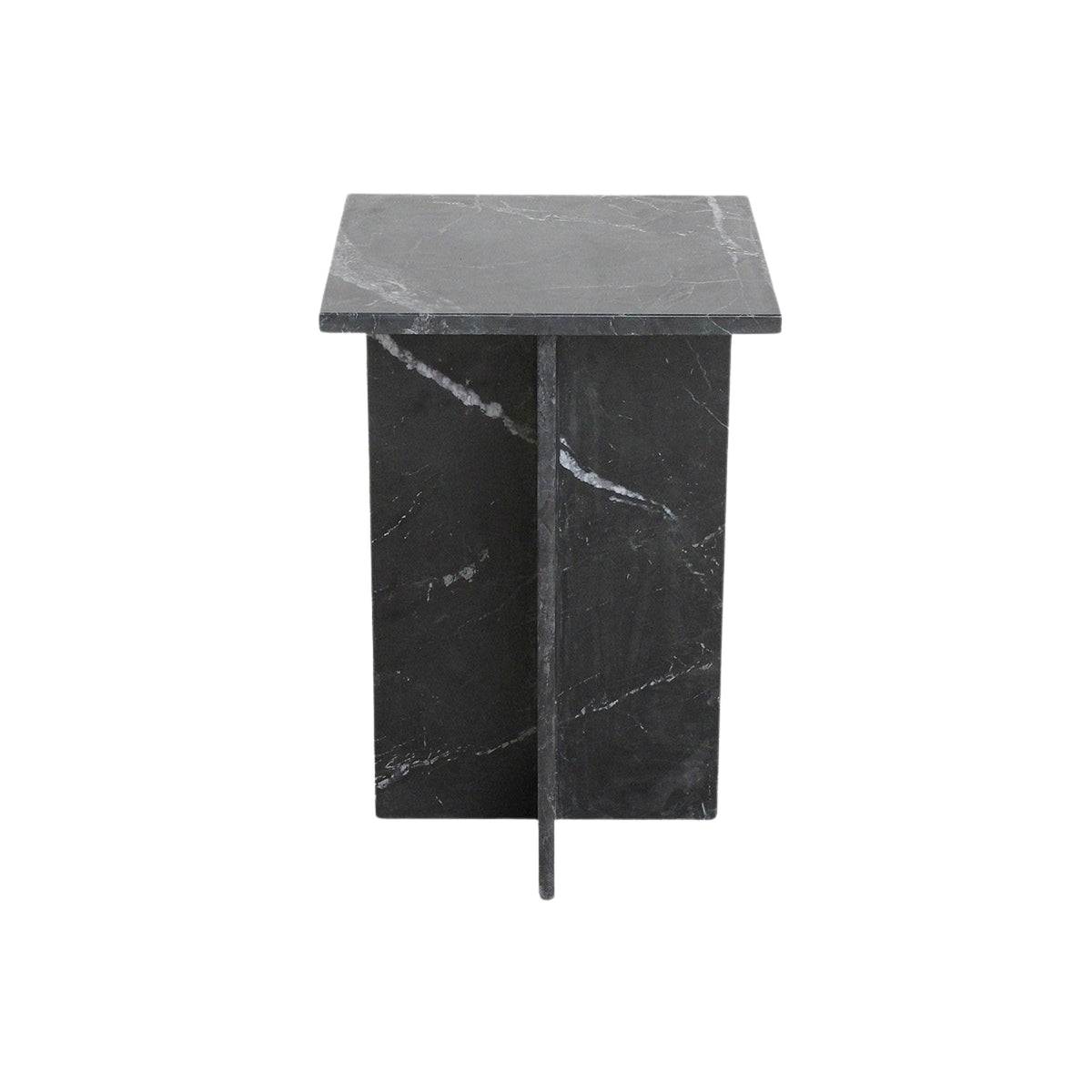 Mesa auxiliar Shanghai Mármol Negro Raw Materials