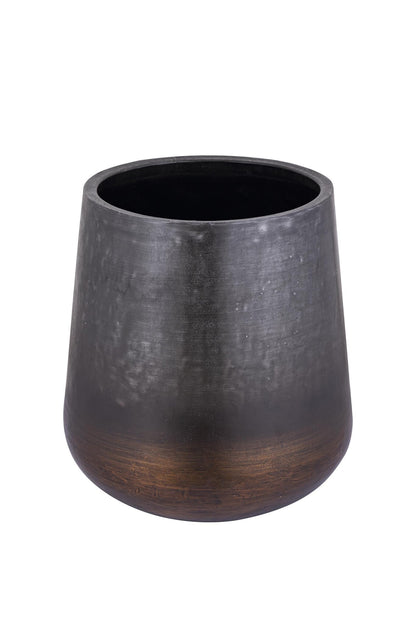 Nouska Cacerola Negra de Aluminio con Fondo de Cobre M PTMD