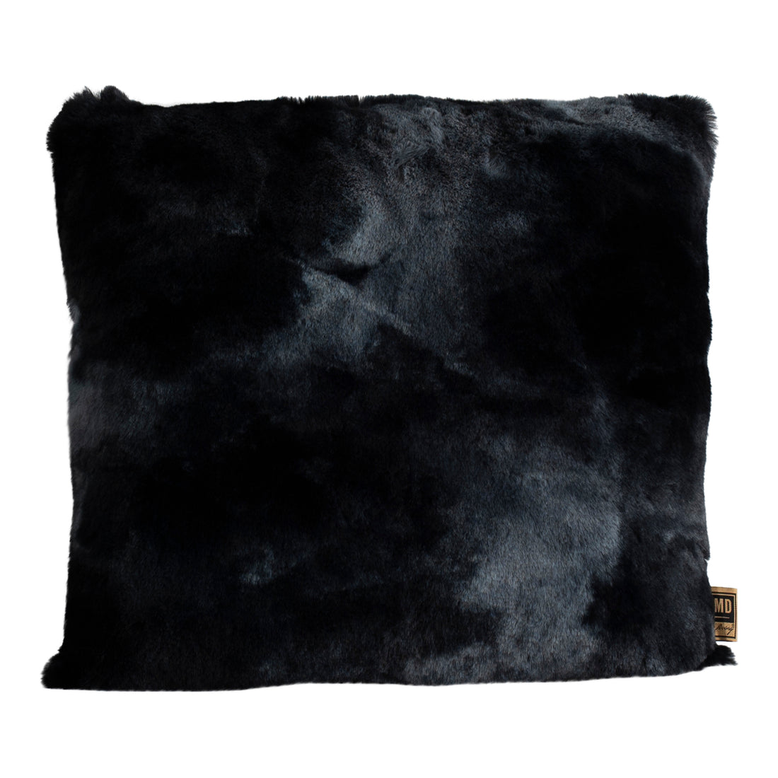 Cojín Linde Terciopelo Negro 45x45cm PTMD