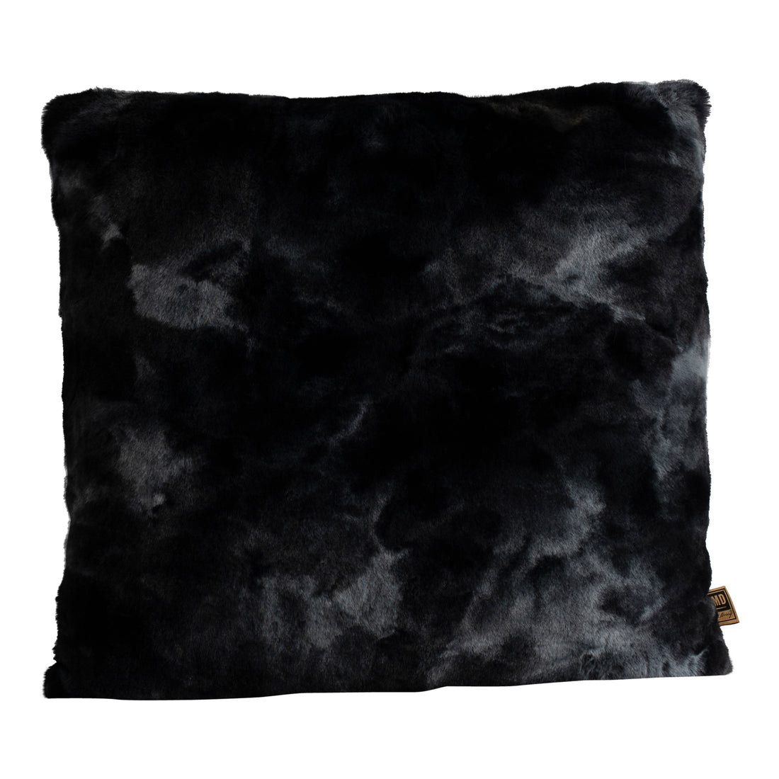 Cojín Linde de terciopelo negro 60x60 cm PTMD