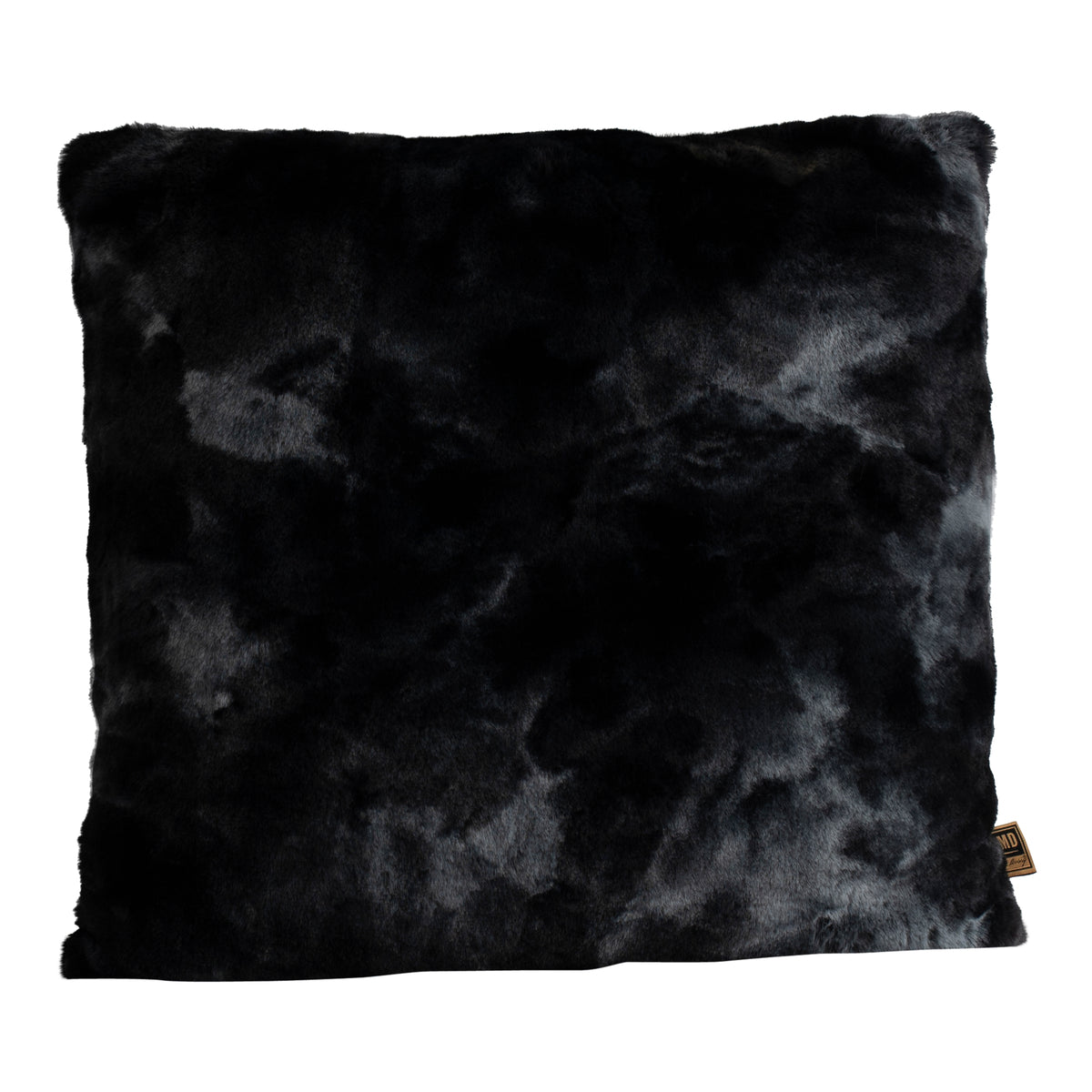 Cojín Linde de terciopelo negro 60x60 cm PTMD