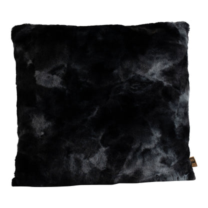Cojín Linde de terciopelo negro 60x60 cm PTMD