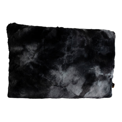 Cojín Linde de terciopelo negro 60x40 cm PTMD