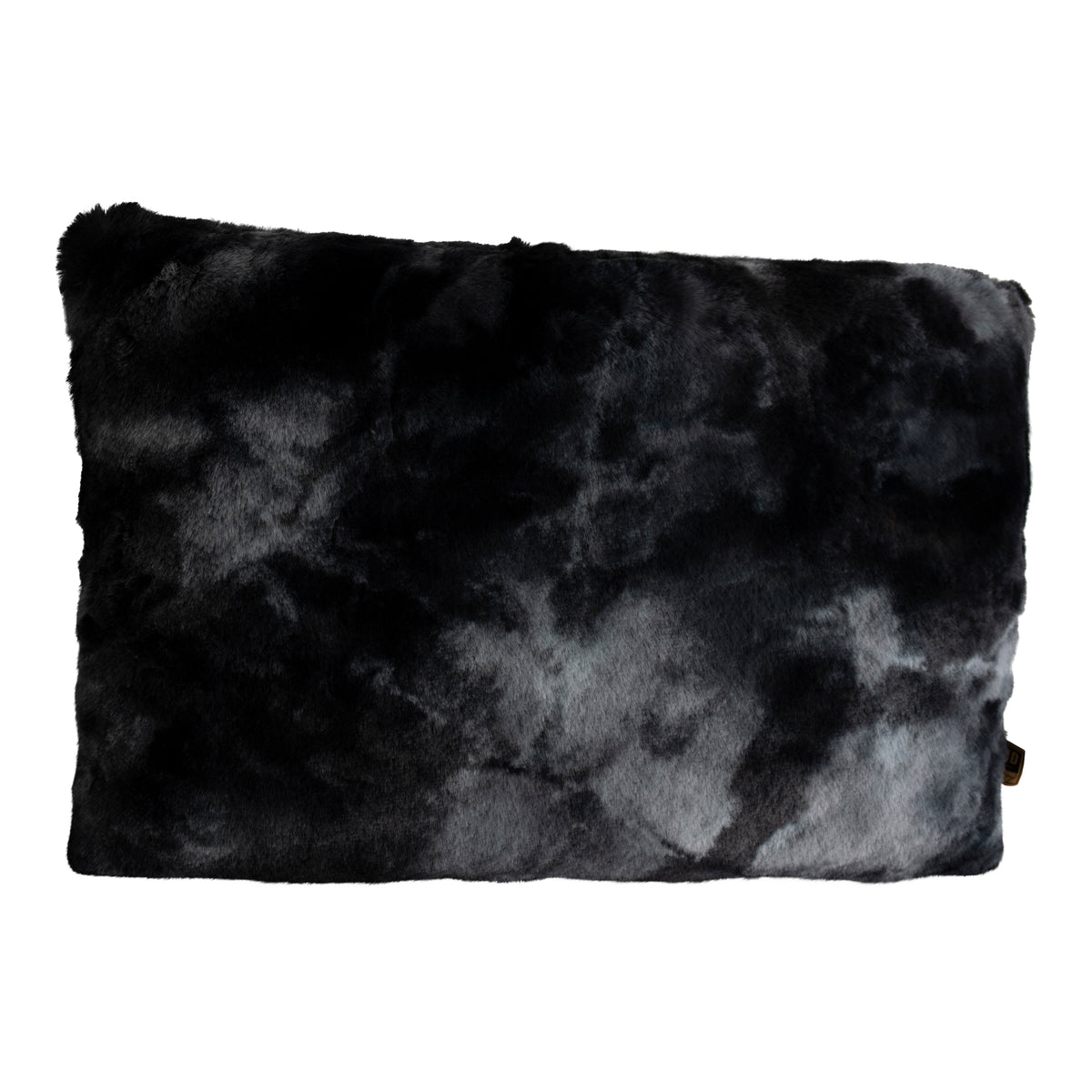 Cojín Linde de terciopelo negro 60x40 cm PTMD