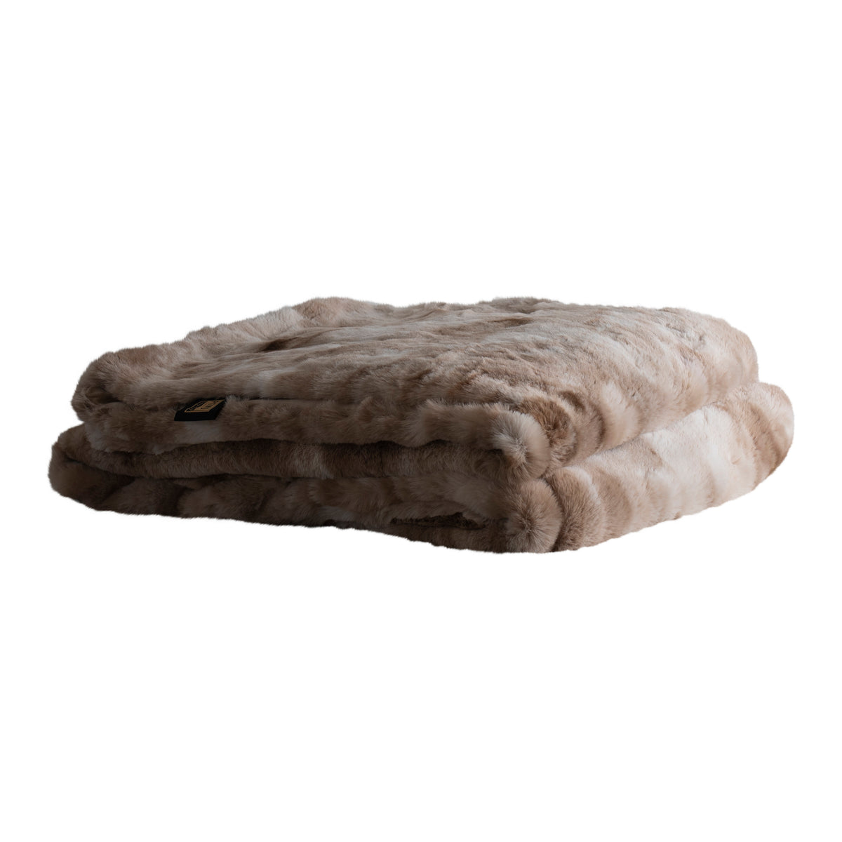 Manta Linde de Terciopelo Beige 220x240cm PTMD