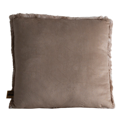Cojín Linde Terciopelo Beige 45x45cm PTMD