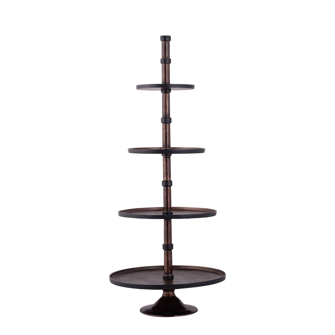 Etagere Glinda Copper Alu Redondo L PTMD