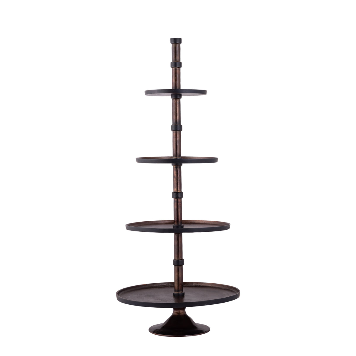 Etagere Glinda Copper Alu Redondo L PTMD