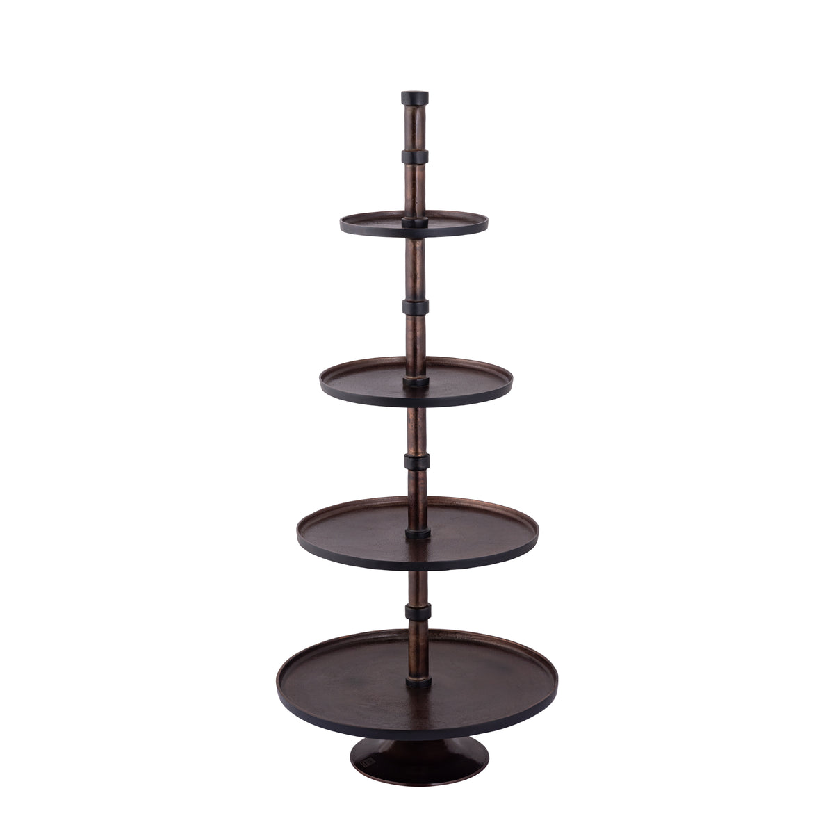 Etagere Glinda Copper Alu Redondo L PTMD