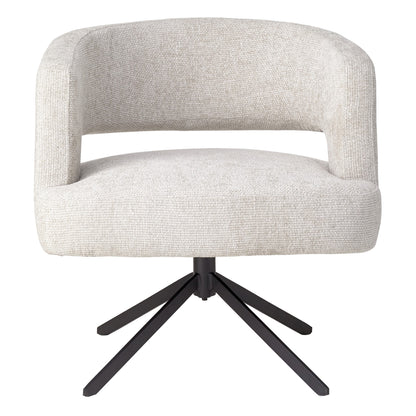 Silla de comedor Baldr Cream Legacy 15, patas negro paloma PTMD