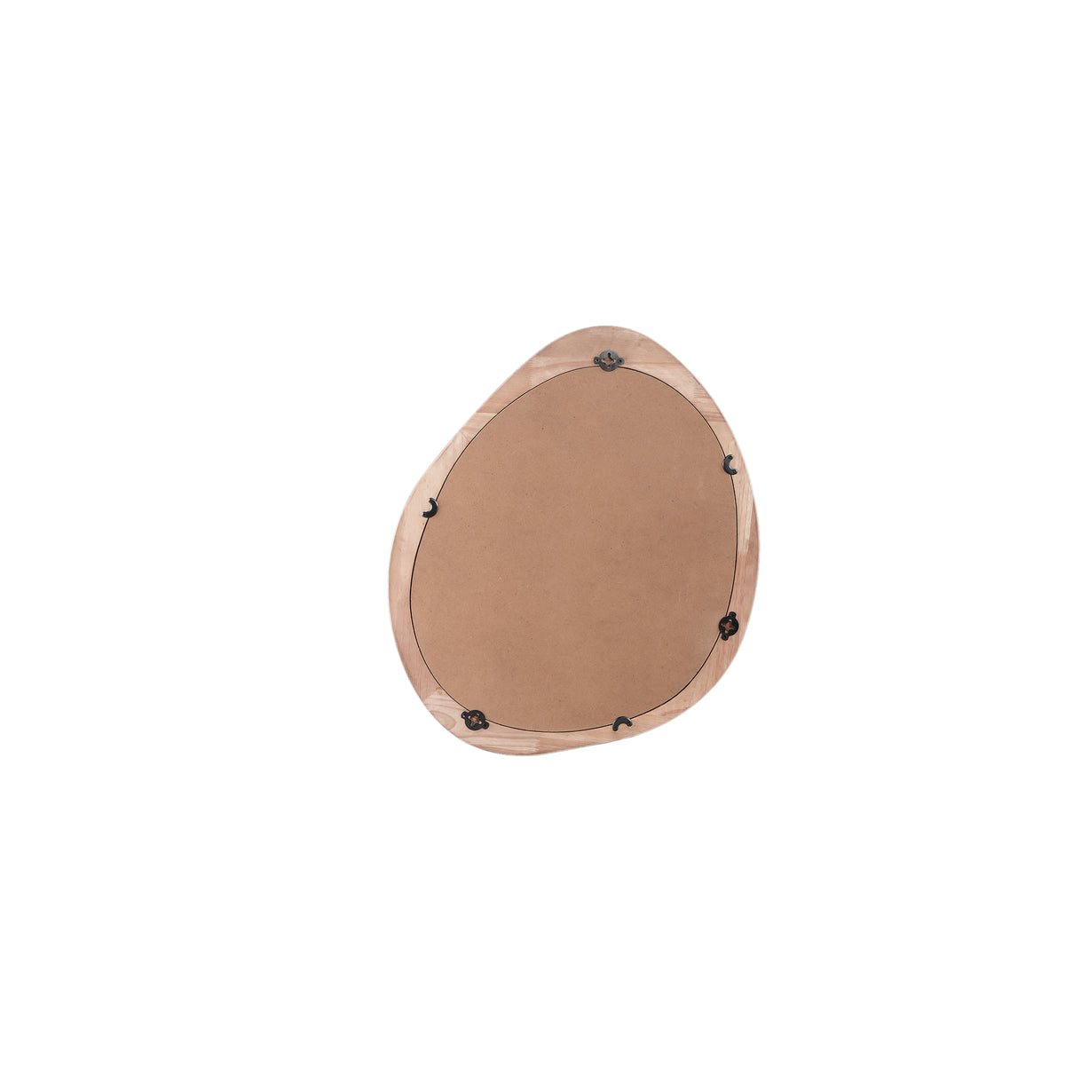 Neelix Madera de caucho natural espejo orgánico S PTMD