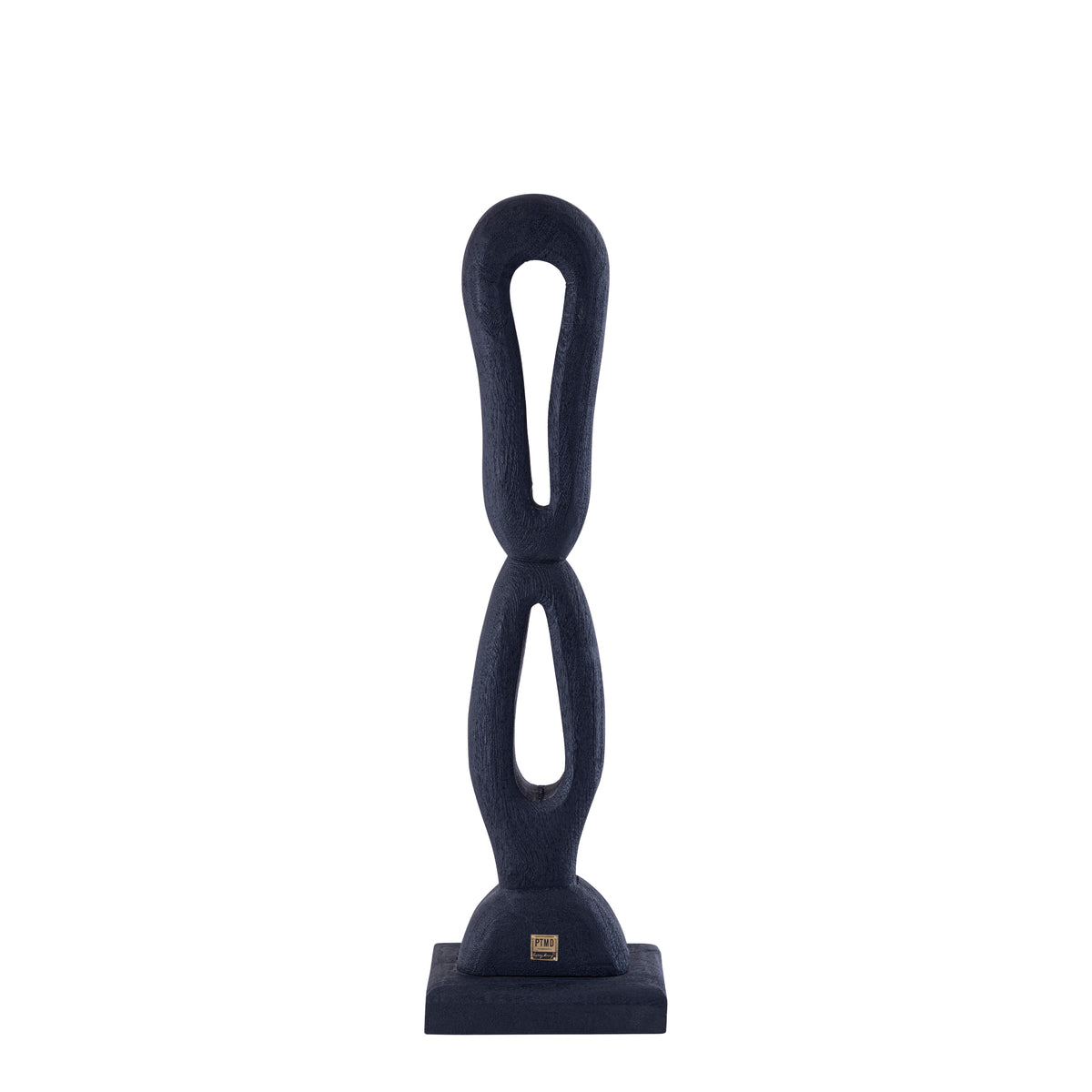 Rhyce Black estatua de madera de mango figura abierta S PTMD