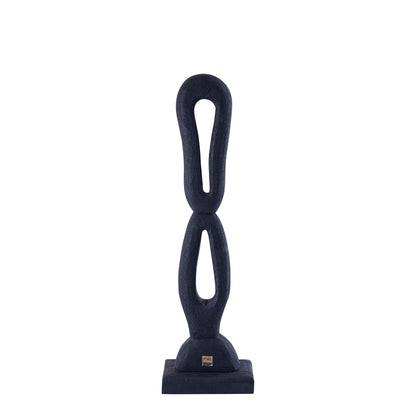 Rhyce Black estatua de madera de mango figura abierta S PTMD