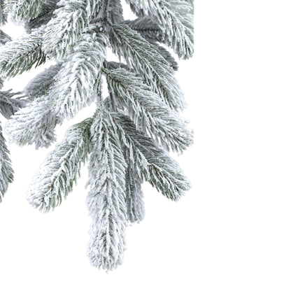 Adorno navideño Rosamond - 60x60x80 cm - PVC - Blanco PTMD