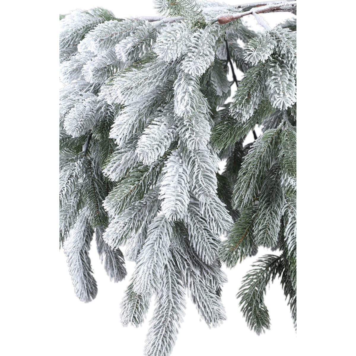 Adorno navideño Rosamond - 100x100x50 cm - PVC - Blanco PTMD