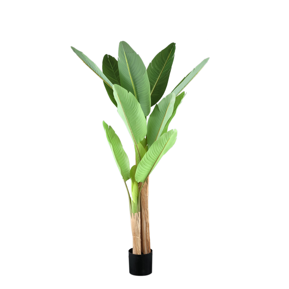 Tree Green PE Real Touch Árbol de plátano S 110x108x155cm PTMD