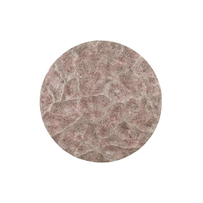 Panel de pared Rafet L - Ø80cm - Cemento - Gris PTMD
